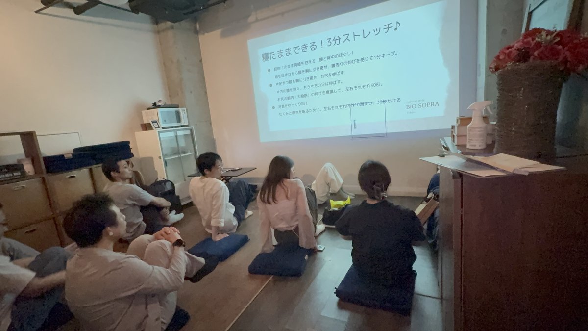 夏の睡眠を見直す 快眠のための生活習慣を学ぶ講座の様子